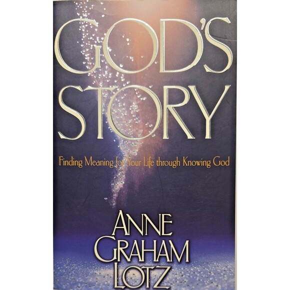 Book Other - Gods Story by Anne Graham Lotz, Very Good, Paperback, Religion